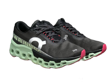 On Cloud Black & Light Green