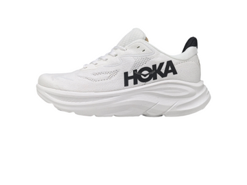 Hoka Bondi 9 White & Black