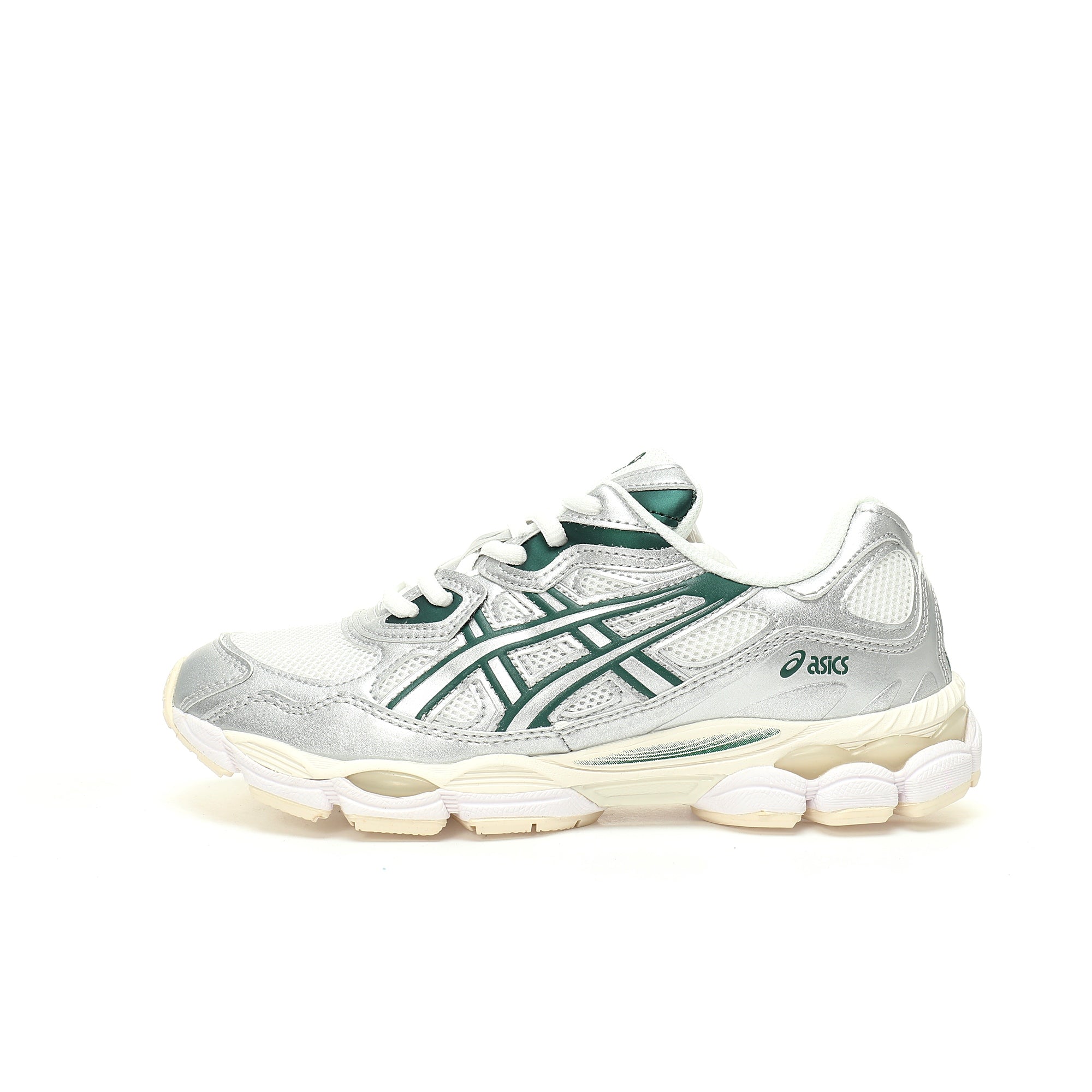 Asics Gel NYC White Silver Green