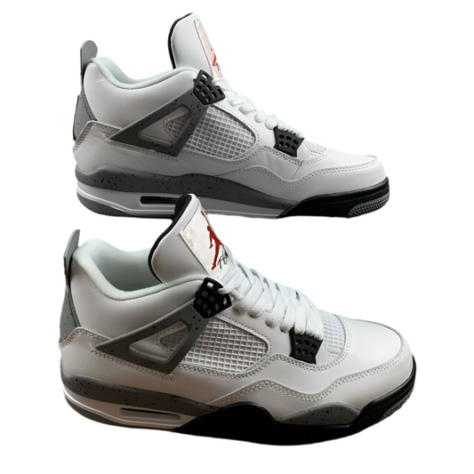 Nike Air Jordan 4 White & Grey