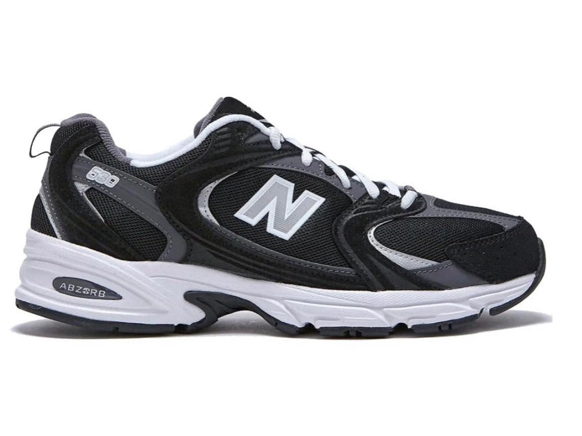 New Balance 530 Black & Grey & White