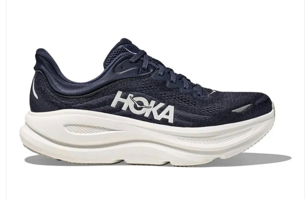 Hoka Bondi 9 Black & White